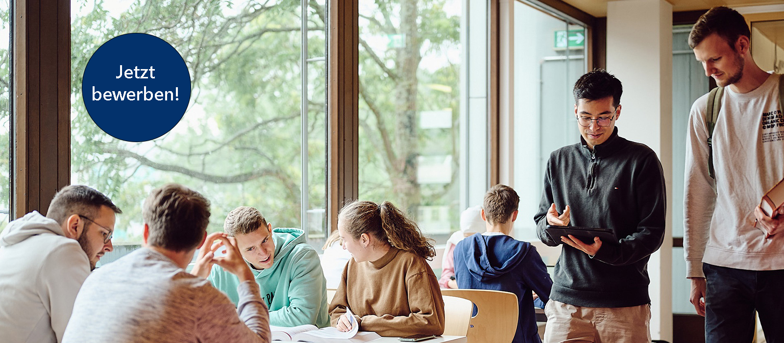Studierende an der Fakultät Life Sciences
