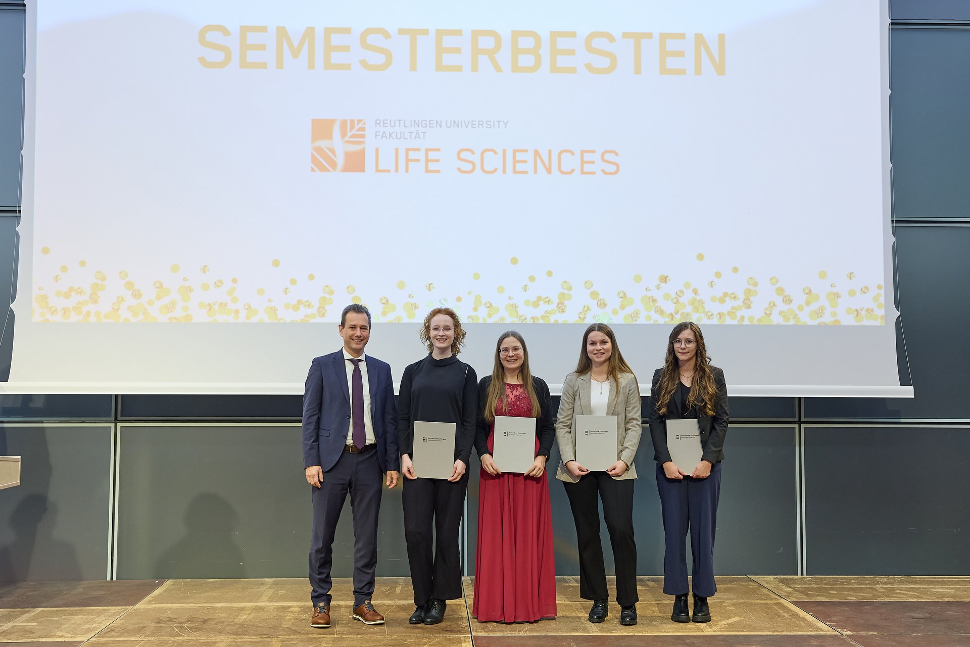 Die Semsterbesten der Fakultät Life Sciences.