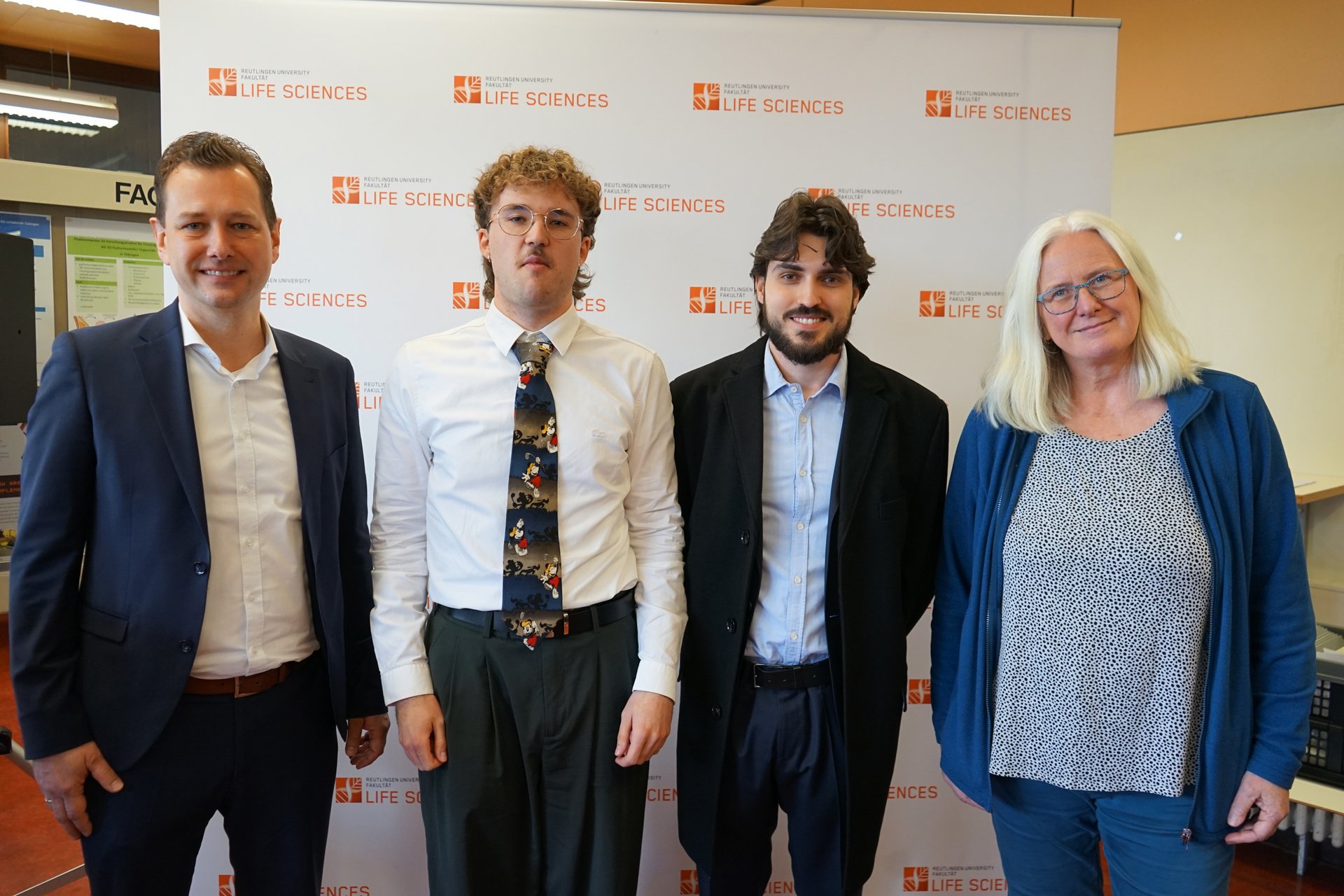 Die Preisträger des Günter-Lorenz-Preises.