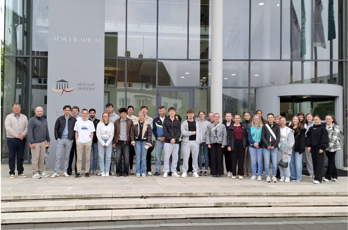 BWB-Studierende bei der Fa. Aesculap