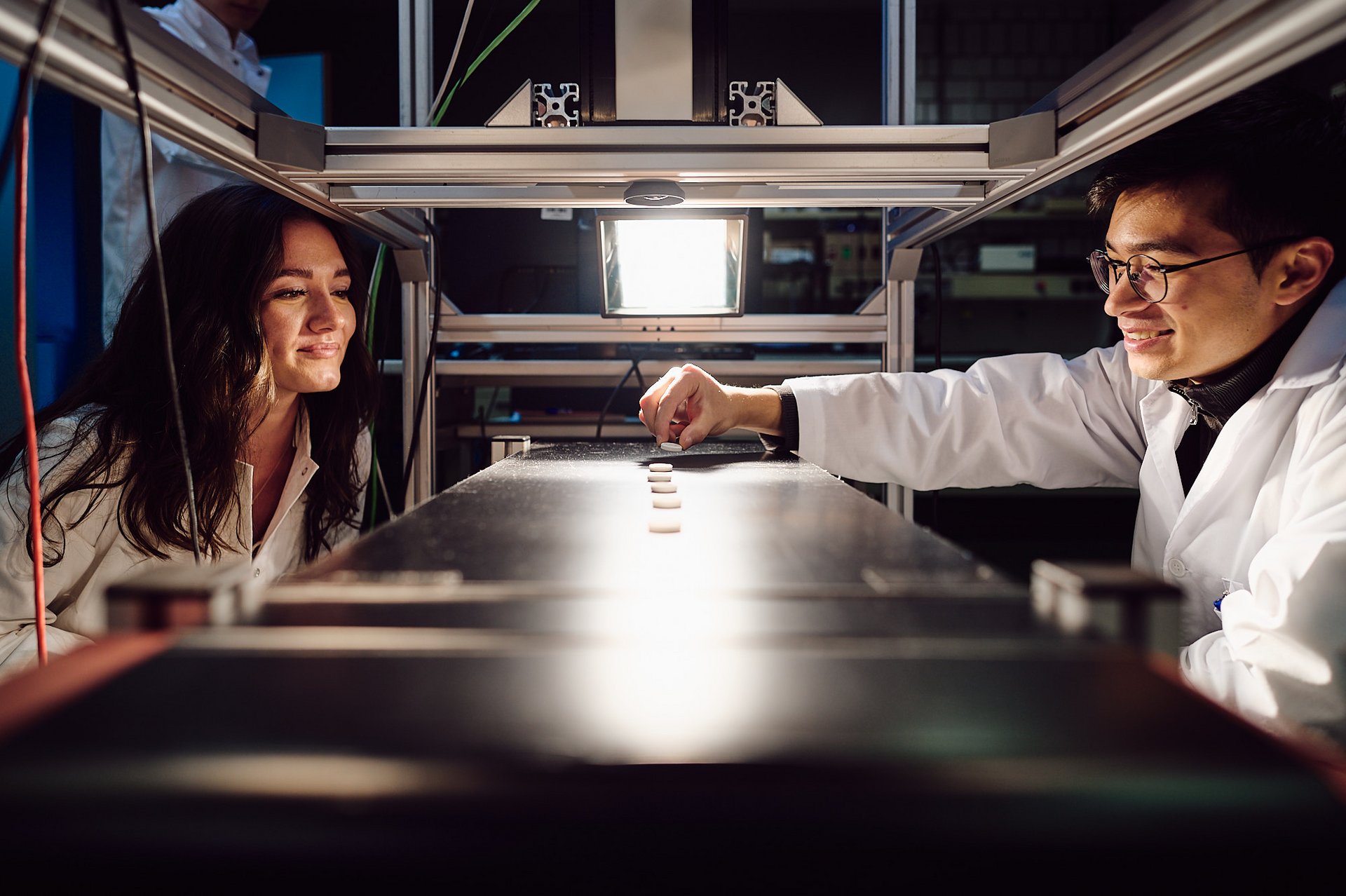 Studierende im Lehr- und Forschungszentrum