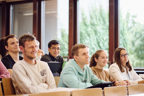 Students in the lecture hall